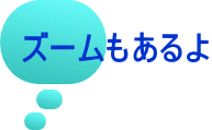 ズームもあるよ